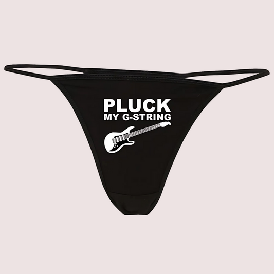 Midnight Mischief Printed Thong