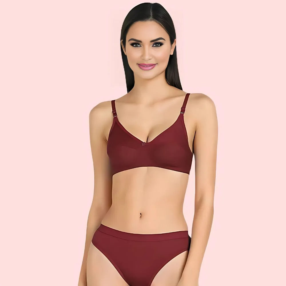 Cotton Cloud Comfort Bra Set β 3-Pack