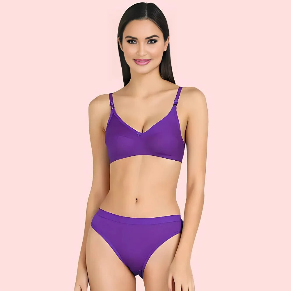 Cotton Cloud Comfort Bra Set β 3-Pack