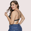 Élégance sensuelle plus size strappy kanten bralette