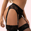 Maison désirée sexy kanten kousenband riem met vier brede riemen