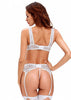 Franse Daina driedelige bruid lingerie set