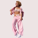 Moonlit Elegance Sheer White Lingerie Set