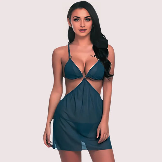 Pure babydoll nachtdress voor vrouwen