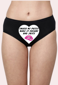 "Personaliseret kærlighedsnotat Naughty Panty
