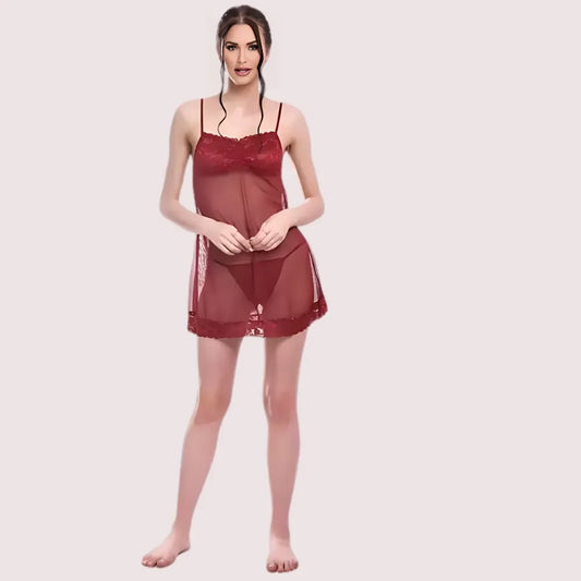 Flirterige pure chemise voor vrouwen