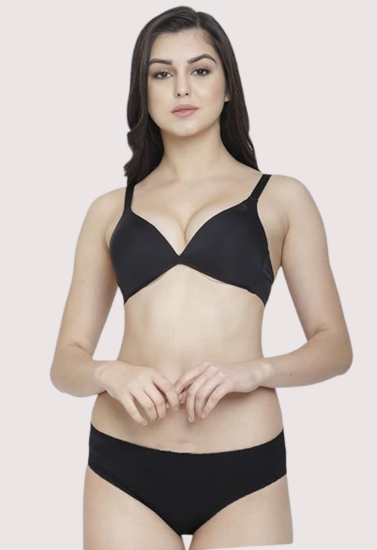 Ikke-padded stykket bh-pantesæt (2 pakke)