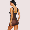 Mesh en kant dames babydoll