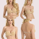2 Pack seamless padded backless bras