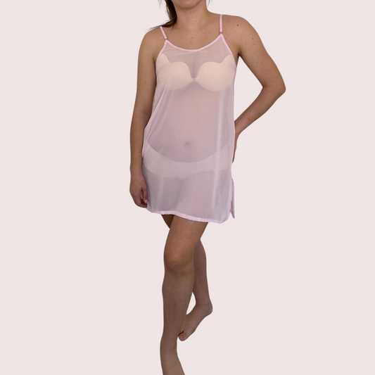 High Street volledig doorzichtige gaas babydoll nachtkleding