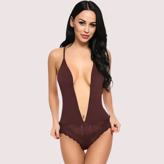Chique en comfortabele pure nachtkleding bodysuit