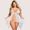 Douce Passion White Lace Trim BabyDoll